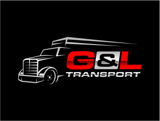 G&L Transport  logo design by mutafailan