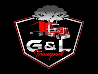 G&L Transport  logo design by MUSANG