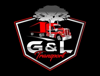 G&L Transport  logo design by MUSANG