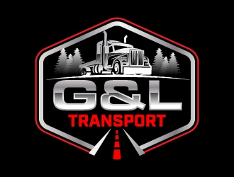 G&L Transport  logo design by jaize