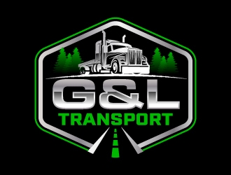 G&L Transport  logo design by jaize