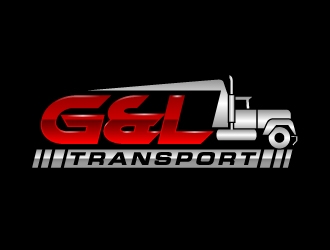 G&L Transport  logo design by LogOExperT