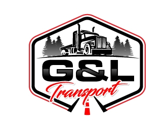 G&L Transport  logo design by jaize