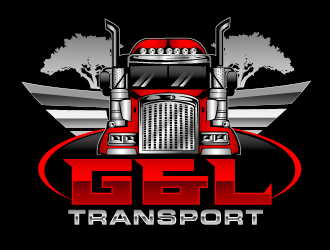 G&L Transport  logo design by THOR_