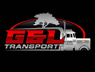 G&L Transport  logo design by THOR_