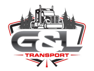 G&L Transport  logo design by daywalker