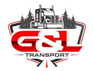 G&L Transport  logo design by daywalker