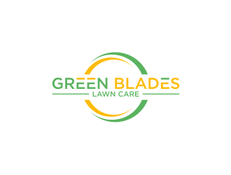 Green Blades Lawn Care logo design by Nurmalia