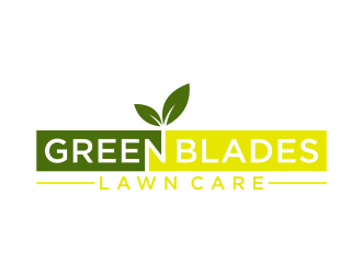 Green Blades Lawn Care logo design by nurul_rizkon