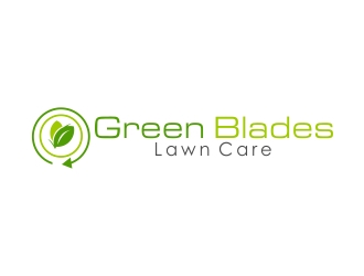 Green Blades Lawn Care logo design by mckris