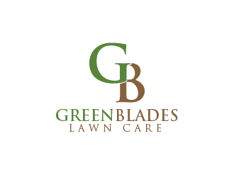 Green Blades Lawn Care logo design by tukangngaret