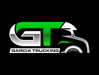 Garcia Trucking  logo design by hidro