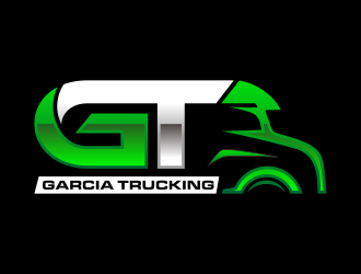 Garcia Trucking  logo design by hidro