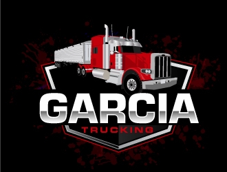 Garcia Trucking  logo design by AamirKhan