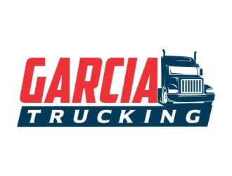 Garcia Trucking  logo design by cikiyunn