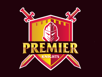 Premier Athletics Sports Academy AKA Premier Knights logo design by SOLARFLARE