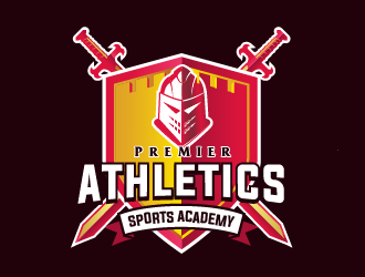 Premier Athletics Sports Academy AKA Premier Knights logo design by SOLARFLARE