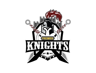 Premier Athletics Sports Academy AKA Premier Knights logo design by BeezlyDesigns