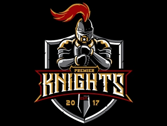 Premier Athletics Sports Academy AKA Premier Knights logo design by Suvendu