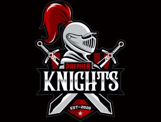 Premier Athletics Sports Academy AKA Premier Knights logo design by Suvendu