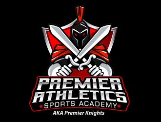 Premier Athletics Sports Academy AKA Premier Knights logo design by DreamLogoDesign