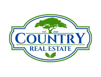 Country Real Estate  logo design by MarkindDesign