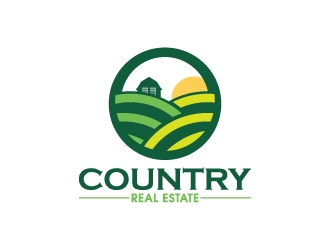 Country Real Estate  logo design by AamirKhan