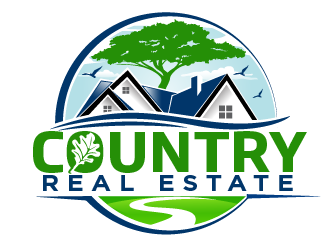 Country Real Estate  logo design by THOR_