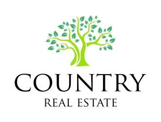 Country Real Estate  logo design by jetzu