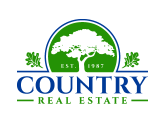 Country Real Estate  logo design by akilis13