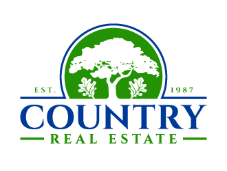 Country Real Estate  logo design by akilis13