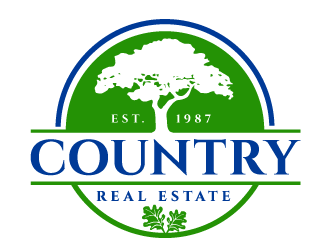 Country Real Estate  logo design by akilis13