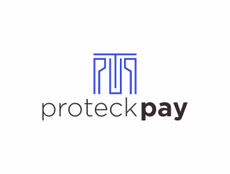 proteck pay logo design by checx