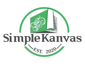 Simple Kanvas logo design by Suvendu