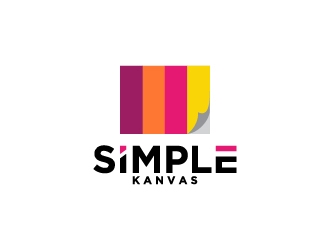 Simple Kanvas logo design by Lovoos