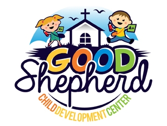 Good Shepherd Child Development Center logo design by MAXR