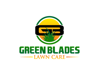 Green Blades Lawn Care logo design by yans