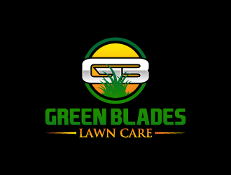 Green Blades Lawn Care logo design by yans