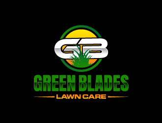 Green Blades Lawn Care logo design by yans