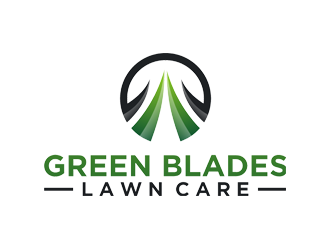 Green Blades Lawn Care logo design by Rizqy