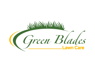 Green Blades Lawn Care logo design by Gwerth