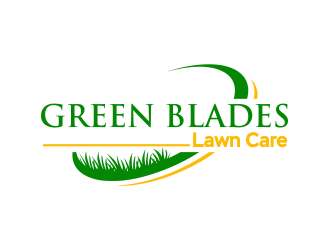 Green Blades Lawn Care logo design by Gwerth