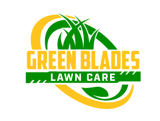 Green Blades Lawn Care logo design by THOR_