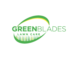 Green Blades Lawn Care logo design by hwkomp