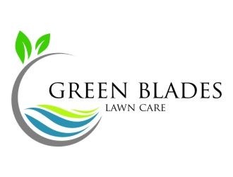 Green Blades Lawn Care logo design by jetzu