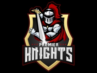 Premier Athletics Sports Academy AKA Premier Knights logo design by rizuki