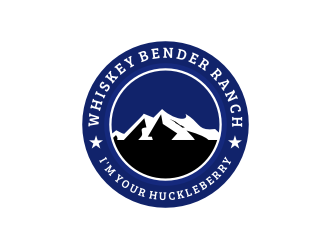 Whiskey Bender Ranch logo design by mbamboex