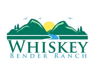 Whiskey Bender Ranch logo design by AamirKhan