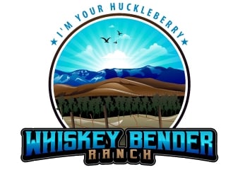 Whiskey Bender Ranch logo design by uttam