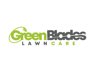 Green Blades Lawn Care logo design by ekitessar